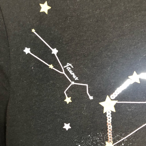 💖 NWT - Wonder Nation Heart Constellation Top - Picture 4 of 13